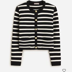 JCrew Emile Sweater Lady Jacket size L